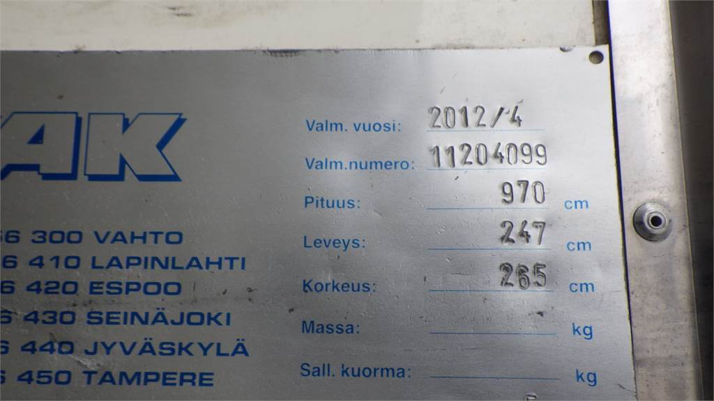 Mercedes-Benz ANTOS 2540 L/6x2 VAK FRC Umpikori - Izoterminis sunkvežimis: foto 5 Mercedes-Benz ANTOS 2540 L/6x2 VAK FRC Umpikori - Izoterminis sunkvežimis: foto 5