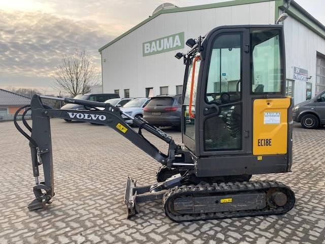 Mini ekskavatorius Volvo EC 18 E MIETE / RENTAL (12001517): foto 1