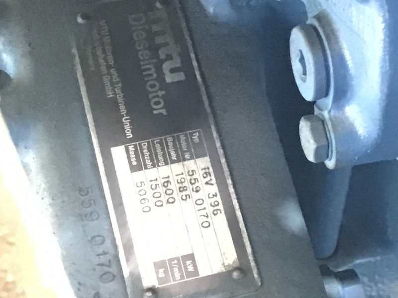Elektrinis generatorius MTU 16V396 GENERATOR AEG 1875KVA USED: foto 6
