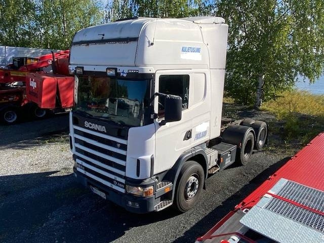 Scania R 164, 6x2 - Vilkikas: foto 1 Scania R 164, 6x2 - Vilkikas: foto 1