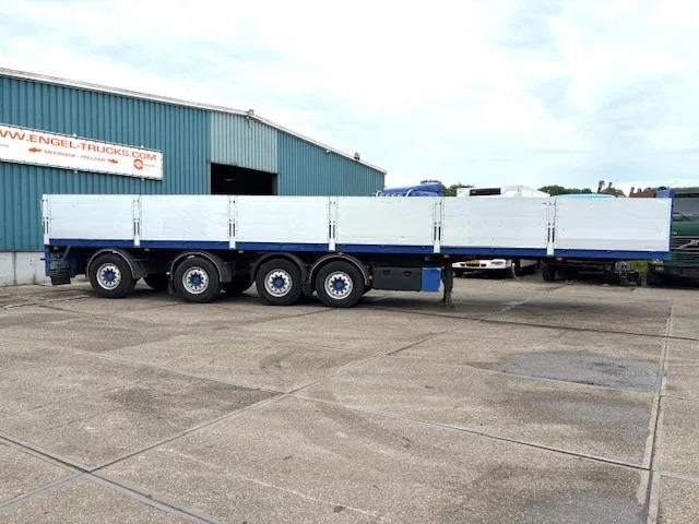 Kwb KWB P-504-STI-H 4-AXLE FLATBED TRAILER (SAF AXLES / 2x STEERING AXLE / 2x LIFT-AXLE / ALUMINIUM SIDE BORDS /ABS-EBS) - Platforminė/ Bortinė puspriekabė: foto 4 Kwb KWB P-504-STI-H 4-AXLE FLATBED TRAILER (SAF AXLES / 2x STEERING AXLE / 2x LIFT-AXLE / ALUMINIUM SIDE BORDS /ABS-EBS) - Platforminė/ Bortinė puspriekabė: foto 4