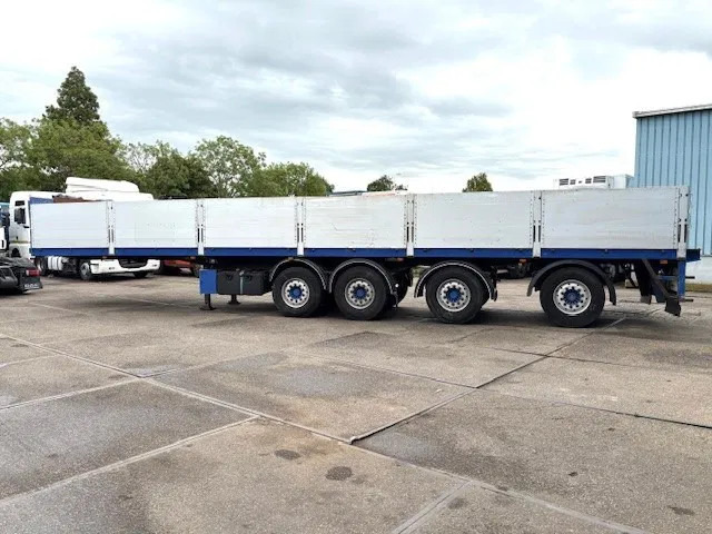 Kwb KWB P-504-STI-H 4-AXLE FLATBED TRAILER (SAF AXLES / 2x STEERING AXLE / 2x LIFT-AXLE / ALUMINIUM SIDE BORDS /ABS-EBS) - Platforminė/ Bortinė puspriekabė: foto 5 Kwb KWB P-504-STI-H 4-AXLE FLATBED TRAILER (SAF AXLES / 2x STEERING AXLE / 2x LIFT-AXLE / ALUMINIUM SIDE BORDS /ABS-EBS) - Platforminė/ Bortinė puspriekabė: foto 5