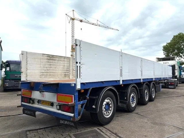 Kwb KWB P-504-STI-H 4-AXLE FLATBED TRAILER (SAF AXLES / 2x STEERING AXLE / 2x LIFT-AXLE / ALUMINIUM SIDE BORDS /ABS-EBS) - Platforminė/ Bortinė puspriekabė: foto 3 Kwb KWB P-504-STI-H 4-AXLE FLATBED TRAILER (SAF AXLES / 2x STEERING AXLE / 2x LIFT-AXLE / ALUMINIUM SIDE BORDS /ABS-EBS) - Platforminė/ Bortinė puspriekabė: foto 3