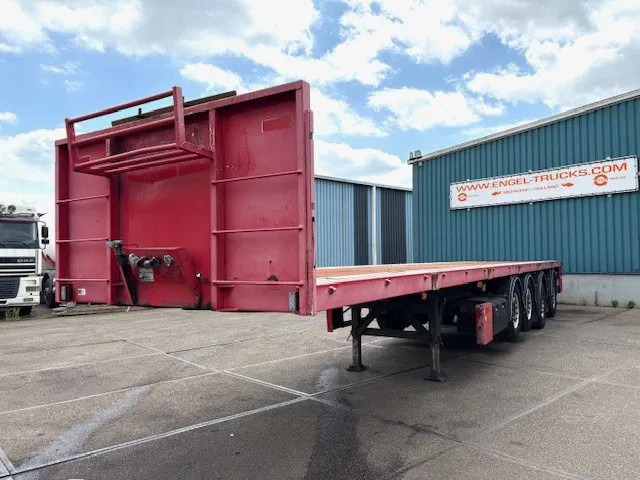 Kwb P-504-STI-H 4-AXLE FLATBED TRAILER (SAF AXLES / 2x STEERING AXLE / 2x LIFT-AXLE / ABS-EBS) - Platforminė/ Bortinė puspriekabė: foto 1 Kwb P-504-STI-H 4-AXLE FLATBED TRAILER (SAF AXLES / 2x STEERING AXLE / 2x LIFT-AXLE / ABS-EBS) - Platforminė/ Bortinė puspriekabė: foto 1