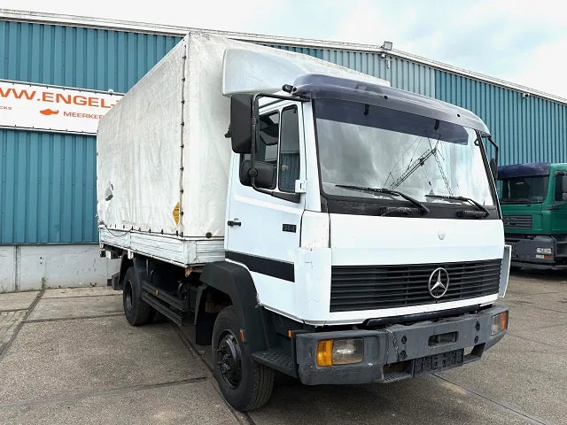Mercedes-Benz LK 914 (6-CILINDER) WITH TENT BOX (MANUAL GEARBOX / FULL STEEL SUSPENSION / LOADING PLATFORM) - Tentinis sunkvežimis: foto 2 Mercedes-Benz LK 914 (6-CILINDER) WITH TENT BOX (MANUAL GEARBOX / FULL STEEL SUSPENSION / LOADING PLATFORM) - Tentinis sunkvežimis: foto 2