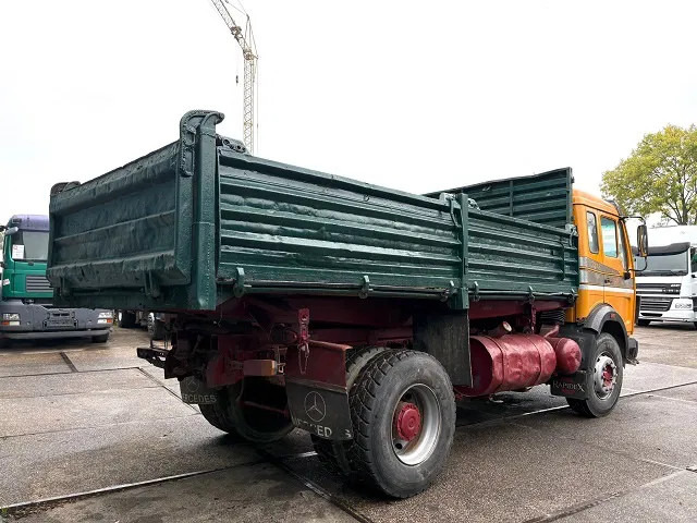 Mercedes-Benz SK 1635K 4x2 FULL STEEL MEILLER KIPPER (ZF16 MANUAL GEARBOX / FULL STEEL SUSPENSION / REDUCTION AXLE) - Savivartis sunkvežimis: foto 3 Mercedes-Benz SK 1635K 4x2 FULL STEEL MEILLER KIPPER (ZF16 MANUAL GEARBOX / FULL STEEL SUSPENSION / REDUCTION AXLE) - Savivartis sunkvežimis: foto 3
