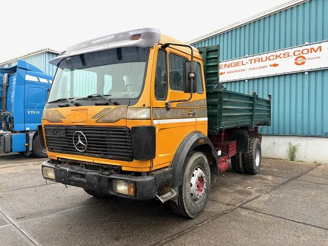 Mercedes-Benz SK 1635K 4x2 FULL STEEL MEILLER KIPPER (ZF16 MANUAL GEARBOX / FULL STEEL SUSPENSION / REDUCTION AXLE) - Savivartis sunkvežimis: foto 1 Mercedes-Benz SK 1635K 4x2 FULL STEEL MEILLER KIPPER (ZF16 MANUAL GEARBOX / FULL STEEL SUSPENSION / REDUCTION AXLE) - Savivartis sunkvežimis: foto 1