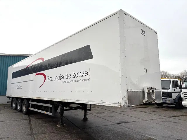 Pacton / JUMBO 3-AXLE CLOSED BOX WITH FULL STEEL CHASSIS (BPW-AXLES / DRUM BRAKES / ABS BRAKE SYSTEM / 13.60 METER) - Furgonas puspriekabė: foto 2 Pacton / JUMBO 3-AXLE CLOSED BOX WITH FULL STEEL CHASSIS (BPW-AXLES / DRUM BRAKES / ABS BRAKE SYSTEM / 13.60 METER) - Furgonas puspriekabė: foto 2