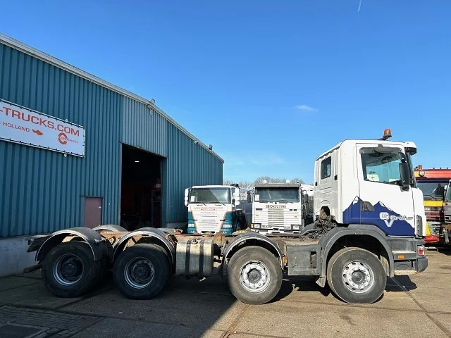 Scania R124-420 C 8x4 FULL STEEL CHASSIS (EURO 3 / FULL STEEL SUSPENSION / REDUCTION AXLES / GRS900 GEARBOX) - Važiuoklės sunkvežimis: foto 2 Scania R124-420 C 8x4 FULL STEEL CHASSIS (EURO 3 / FULL STEEL SUSPENSION / REDUCTION AXLES / GRS900 GEARBOX) - Važiuoklės sunkvežimis: foto 2