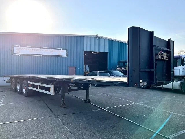 Van Hool 3B1047 13.60M. FLATBED TRAILER WITH 40FT TWISTLOCKS (SAF-AXLES / DISC BRAKES / 40FT TWISTLOCKS) - Platforminė/ Bortinė puspriekabė: foto 2 Van Hool 3B1047 13.60M. FLATBED TRAILER WITH 40FT TWISTLOCKS (SAF-AXLES / DISC BRAKES / 40FT TWISTLOCKS) - Platforminė/ Bortinė puspriekabė: foto 2