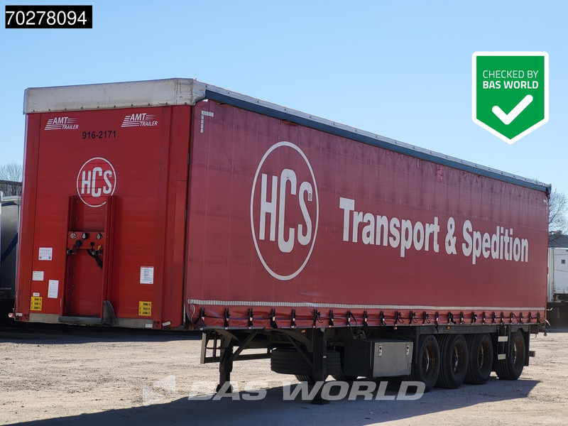 AMT TRAILER AMT 4770 Lift+Lenkachse Hubdach - Tentinė puspriekabė: foto 1 AMT TRAILER AMT 4770 Lift+Lenkachse Hubdach - Tentinė puspriekabė: foto 1