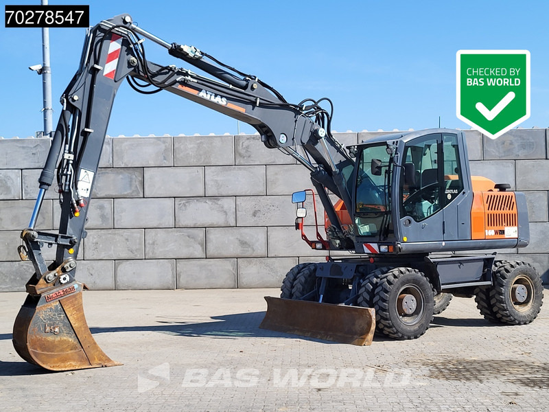 Atlas 160W WEIGHT FROM BROCHURE! - Ratinis ekskavatorius: foto 1 Atlas 160W WEIGHT FROM BROCHURE! - Ratinis ekskavatorius: foto 1