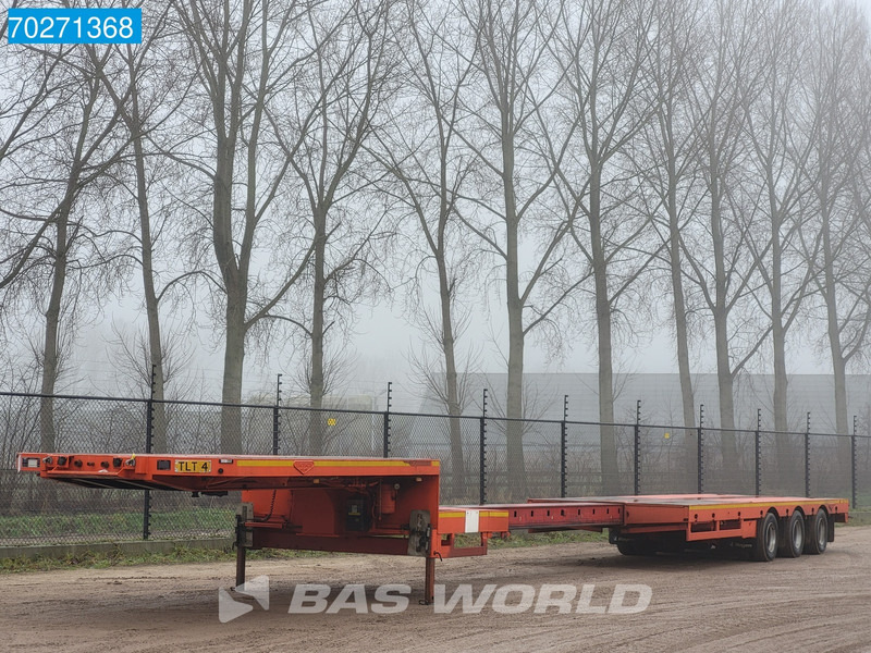 Broshuis 3ABSD-48 3 axles 3x Lenkachse Ausziehbar / Extendable TÜV 08/25 - Žemo profilio platforma puspriekabė: foto 3 Broshuis 3ABSD-48 3 axles 3x Lenkachse Ausziehbar / Extendable TÜV 08/25 - Žemo profilio platforma puspriekabė: foto 3