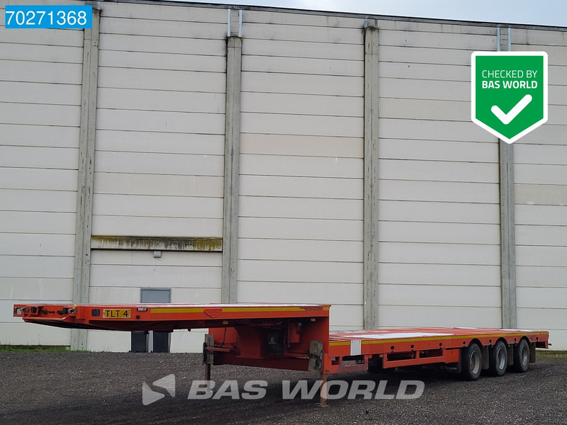 Broshuis 3ABSD-48 3 axles 3x Lenkachse Ausziehbar / Extendable TÜV 08/25 - Žemo profilio platforma puspriekabė: foto 1 Broshuis 3ABSD-48 3 axles 3x Lenkachse Ausziehbar / Extendable TÜV 08/25 - Žemo profilio platforma puspriekabė: foto 1