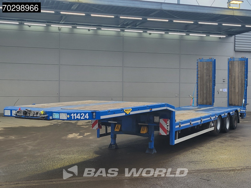 Broshuis 3ASD-18-30/0 Lift + Steering Axle Hydraulic Ramps - Žemo profilio platforma puspriekabė: foto 2 Broshuis 3ASD-18-30/0 Lift + Steering Axle Hydraulic Ramps - Žemo profilio platforma puspriekabė: foto 2