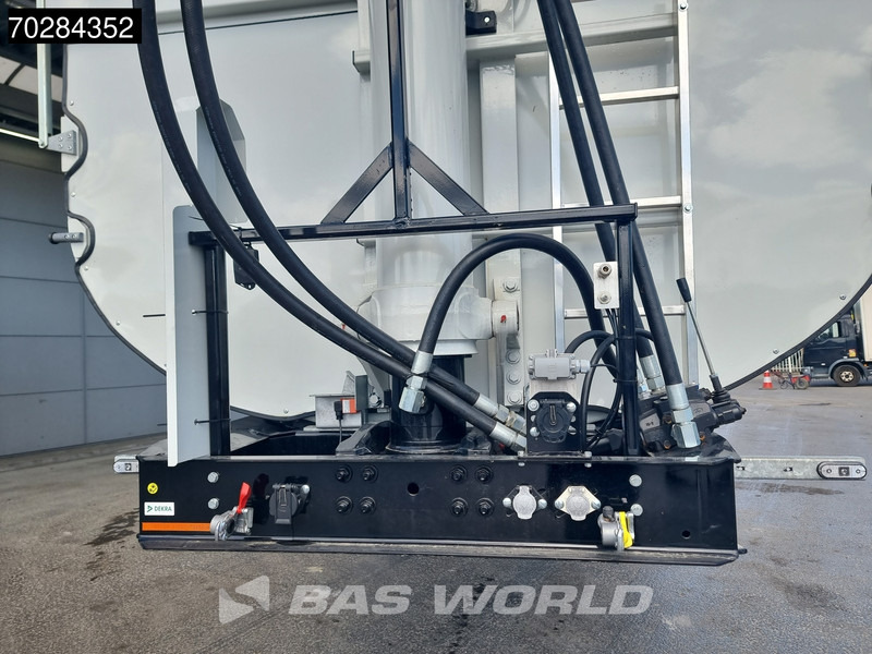 Savivartis puspriekabė Carnehl CHKS/HH 3 axles UNUSED ISO Hardox Asphalt Liftachse 27m3: foto 13