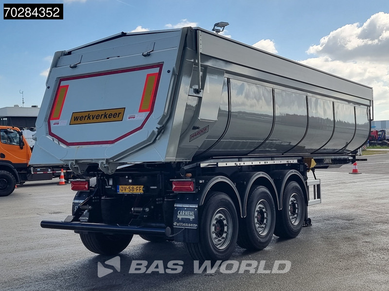 Savivartis puspriekabė Carnehl CHKS/HH 3 axles UNUSED ISO Hardox Asphalt Liftachse 27m3: foto 5