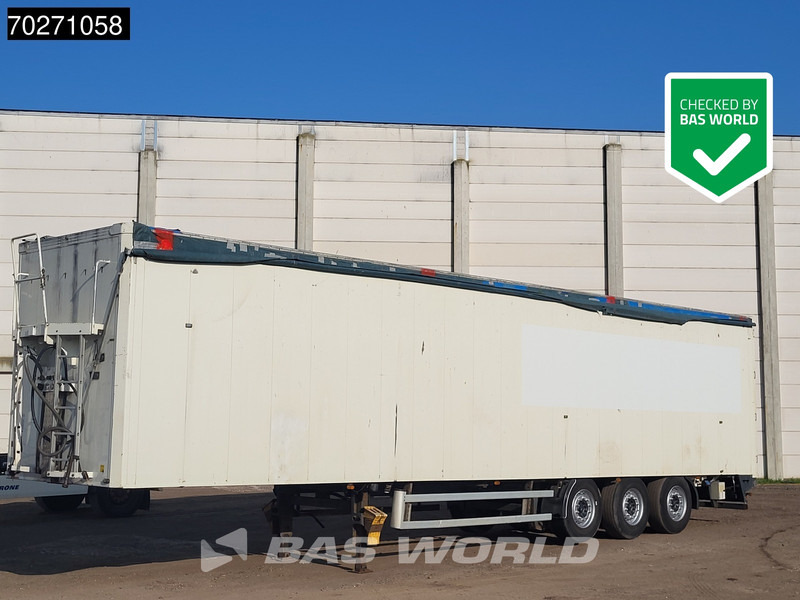 Carnehl CSS/AL 3 axles 88m3 6mm Liftachse - Su slankiojanciomis grindimis puspriekabė: foto 1 Carnehl CSS/AL 3 axles 88m3 6mm Liftachse - Su slankiojanciomis grindimis puspriekabė: foto 1
