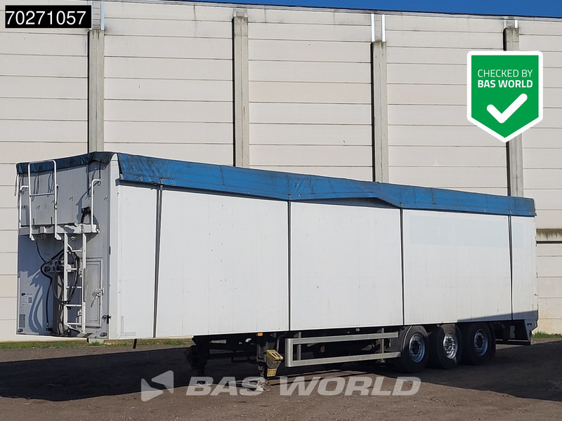 Carnehl CSS/AL 3 axles 92m3 Lift Axle Door in headboard - Su slankiojanciomis grindimis puspriekabė: foto 1 Carnehl CSS/AL 3 axles 92m3 Lift Axle Door in headboard - Su slankiojanciomis grindimis puspriekabė: foto 1