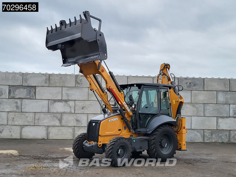 Case 570 SV 4WD - A/C - 4-1 Bucket - Telestick - HP - Ekskavatorius-krautuvas: foto 5 Case 570 SV 4WD - A/C - 4-1 Bucket - Telestick - HP - Ekskavatorius-krautuvas: foto 5