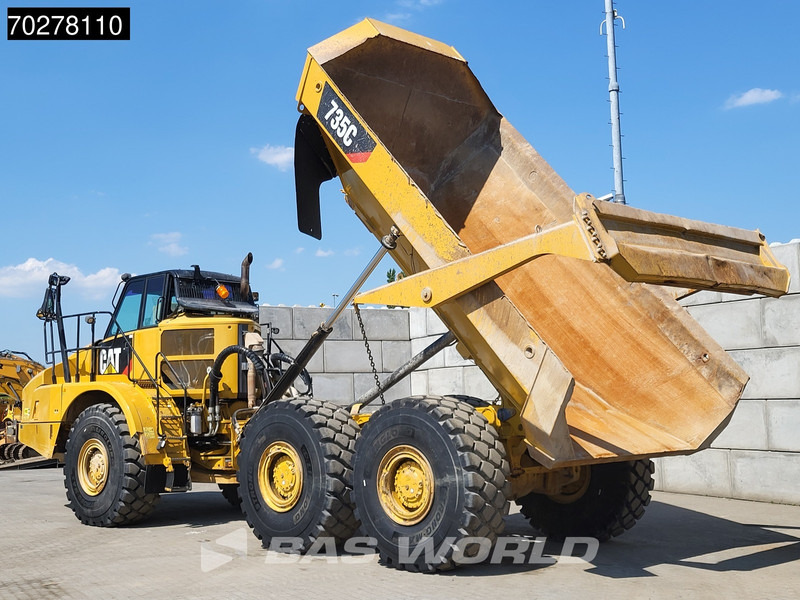 Caterpillar 735 C - Šarnyrinis savivartis: foto 3 Caterpillar 735 C - Šarnyrinis savivartis: foto 3