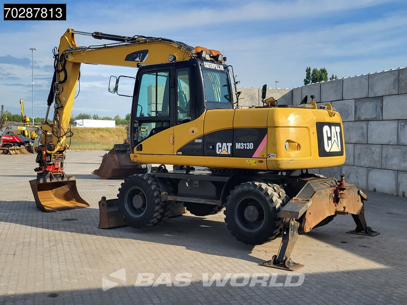 Caterpillar M313 D OUTRIGGERS + BLADE - Ratinis ekskavatorius: foto 3 Caterpillar M313 D OUTRIGGERS + BLADE - Ratinis ekskavatorius: foto 3