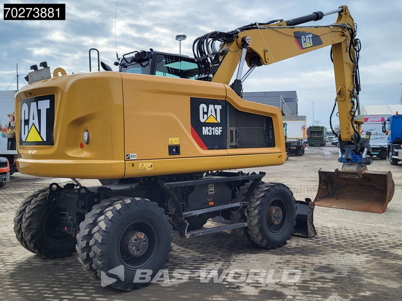 Ratinis ekskavatorius Caterpillar M316 F TILT ROTATOR - 3 BUCKETS: foto 6