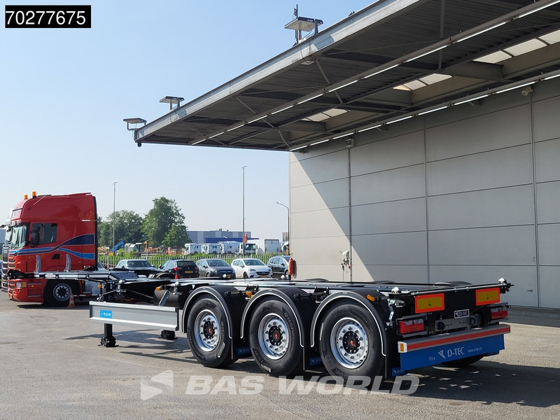 D-Tec VCC-01 3 axles NEW Liftachse Multi' 45ft Liftachse - Konteineris-vežimus/ Sukeisti kūną puspriekabė: foto 2 D-Tec VCC-01 3 axles NEW Liftachse Multi' 45ft Liftachse - Konteineris-vežimus/ Sukeisti kūną puspriekabė: foto 2