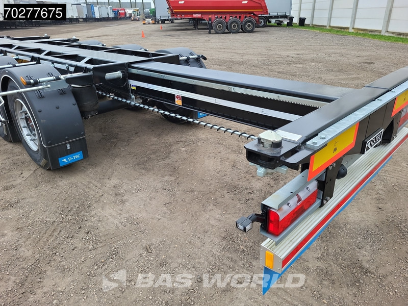 D-Tec VCC-01 3 axles NEW Liftachse Multi' 45ft Liftachse - Konteineris-vežimus/ Sukeisti kūną puspriekabė: foto 3 D-Tec VCC-01 3 axles NEW Liftachse Multi' 45ft Liftachse - Konteineris-vežimus/ Sukeisti kūną puspriekabė: foto 3