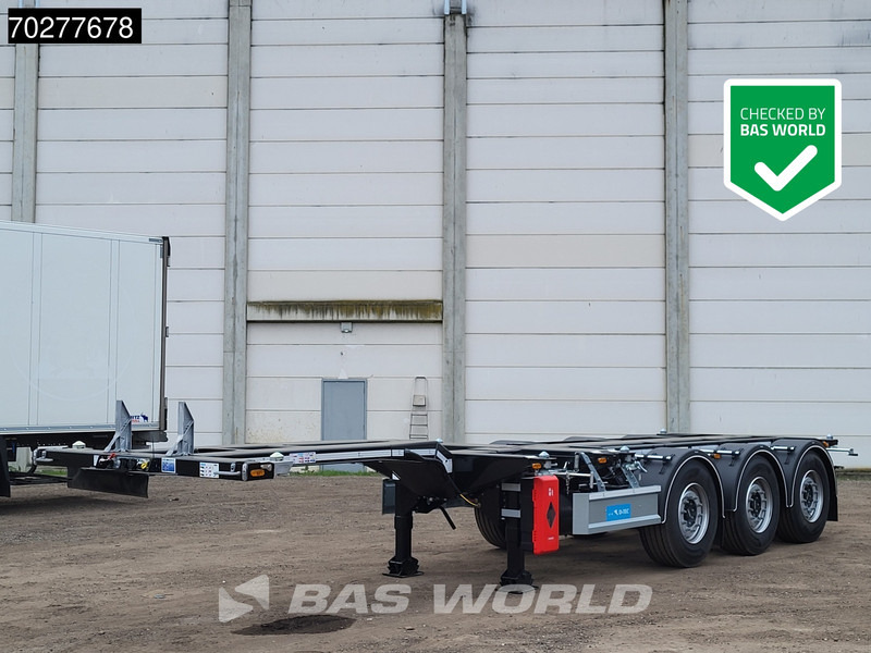 D-Tec VCC-01 3 axles NEW Liftachse Multi' 45ft - Konteineris-vežimus/ Sukeisti kūną puspriekabė: foto 1 D-Tec VCC-01 3 axles NEW Liftachse Multi' 45ft - Konteineris-vežimus/ Sukeisti kūną puspriekabė: foto 1