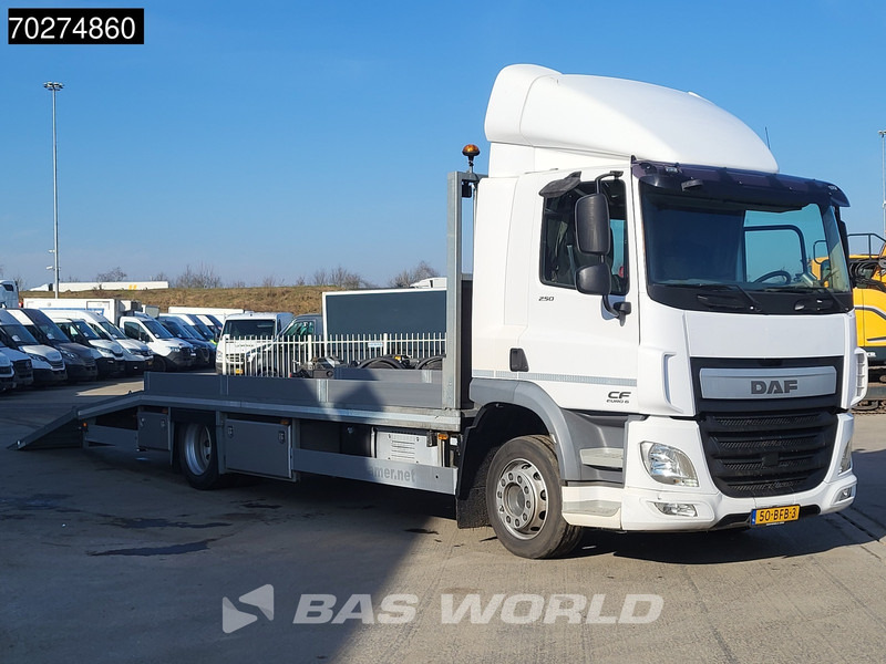 DAF CF 250 4X2 18tons NL-Truck Machine transporter Hydraulic ramps Euro 6 - Autovežis sunkvežimis: foto 3 DAF CF 250 4X2 18tons NL-Truck Machine transporter Hydraulic ramps Euro 6 - Autovežis sunkvežimis: foto 3