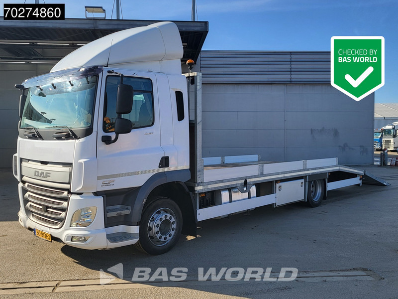 DAF CF 250 4X2 18tons NL-Truck Machine transporter Hydraulic ramps Euro 6 - Autovežis sunkvežimis: foto 1 DAF CF 250 4X2 18tons NL-Truck Machine transporter Hydraulic ramps Euro 6 - Autovežis sunkvežimis: foto 1