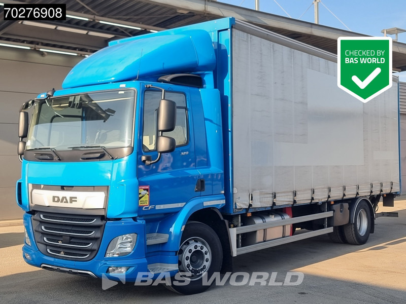 DAF CF 320 4X2 19tonner Automatic 2.500kg Tailgate ACC Euro 6 - Tentinis sunkvežimis: foto 1 DAF CF 320 4X2 19tonner Automatic 2.500kg Tailgate ACC Euro 6 - Tentinis sunkvežimis: foto 1