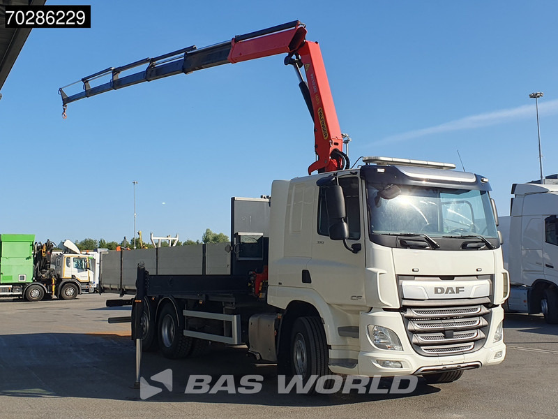 DAF CF 370 CF 6X2 Palfinger PK19.001 SLD D Kran Crane ACC Lift+lenkasche Euro 6 - Platforminis/ Bortinis sunkvežimis, Sunkvežimis su kranu: foto 3 DAF CF 370 CF 6X2 Palfinger PK19.001 SLD D Kran Crane ACC Lift+lenkasche Euro 6 - Platforminis/ Bortinis sunkvežimis, Sunkvežimis su kranu: foto 3