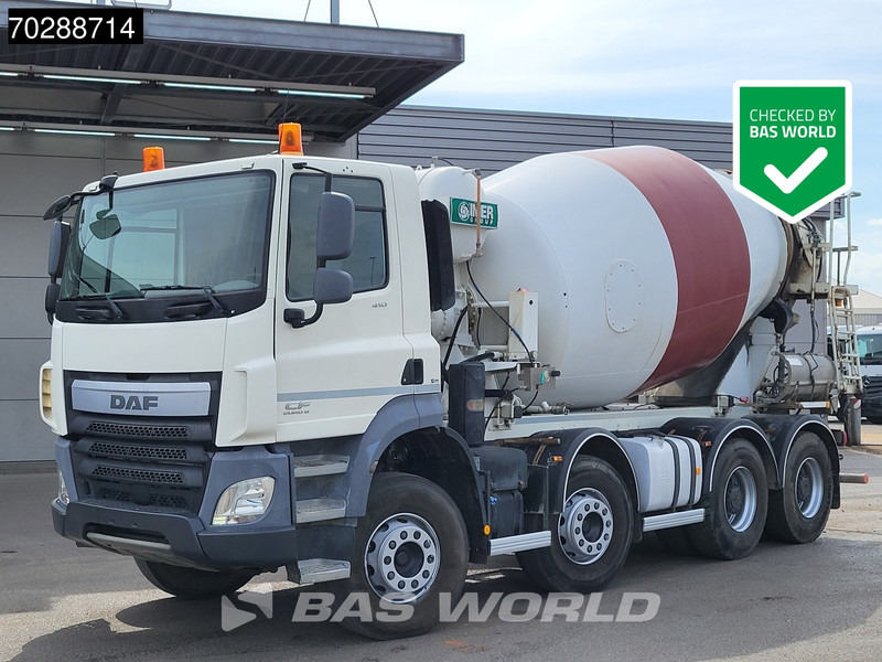 DAF CF 410 8X4 9m3 Imer Mixer Big-Axle Manual Euro 6 - Betonvežis: foto 1 DAF CF 410 8X4 9m3 Imer Mixer Big-Axle Manual Euro 6 - Betonvežis: foto 1