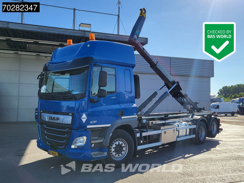 DAF CF 440 6X2 NL-Truck 21tons VDL containersystem ACC Euro 6 - Hook-lift sunkvežimis: foto 1 DAF CF 440 6X2 NL-Truck 21tons VDL containersystem ACC Euro 6 - Hook-lift sunkvežimis: foto 1