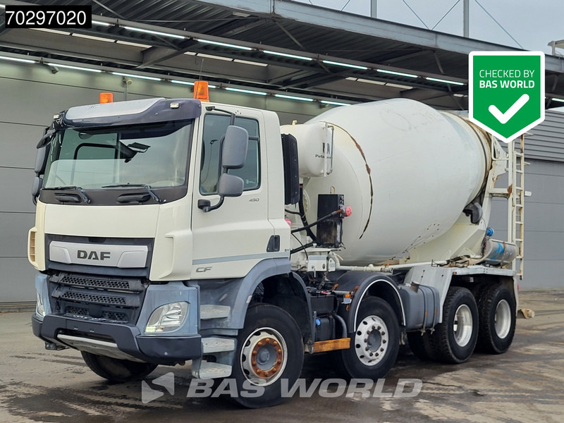 DAF CF 450 8X4 9m3 Putzmeister Mixer Automatic Steelsuspension Euro 6 - Betonvežis: foto 1 DAF CF 450 8X4 9m3 Putzmeister Mixer Automatic Steelsuspension Euro 6 - Betonvežis: foto 1