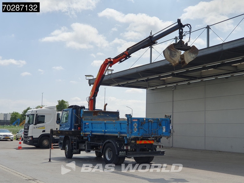 DAF CF75.310 4X2 Palfinger PK12000 Kran Crane 7m3 tipper Big-Axle Steelsuspension Euro 3 - Savivartis sunkvežimis, Sunkvežimis su kranu: foto 2 DAF CF75.310 4X2 Palfinger PK12000 Kran Crane 7m3 tipper Big-Axle Steelsuspension Euro 3 - Savivartis sunkvežimis, Sunkvežimis su kranu: foto 2