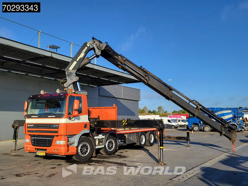 DAF CF85.460 8X4 NL-Truck Palfinger PK 85002 Crane Big-Axle Manual Euro 5 - Platforminis/ Bortinis sunkvežimis, Sunkvežimis su kranu: foto 5 DAF CF85.460 8X4 NL-Truck Palfinger PK 85002 Crane Big-Axle Manual Euro 5 - Platforminis/ Bortinis sunkvežimis, Sunkvežimis su kranu: foto 5