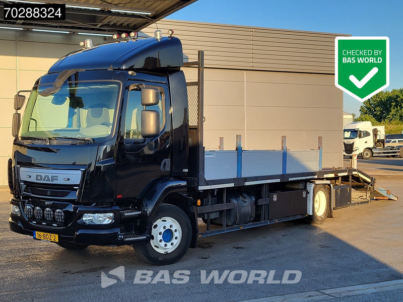 DAF LF 180 4X2 14t NL-Truck Machine transporter Oprijwagen Hydraulic ramps Euro 6 - Autovežis sunkvežimis: foto 1 DAF LF 180 4X2 14t NL-Truck Machine transporter Oprijwagen Hydraulic ramps Euro 6 - Autovežis sunkvežimis: foto 1