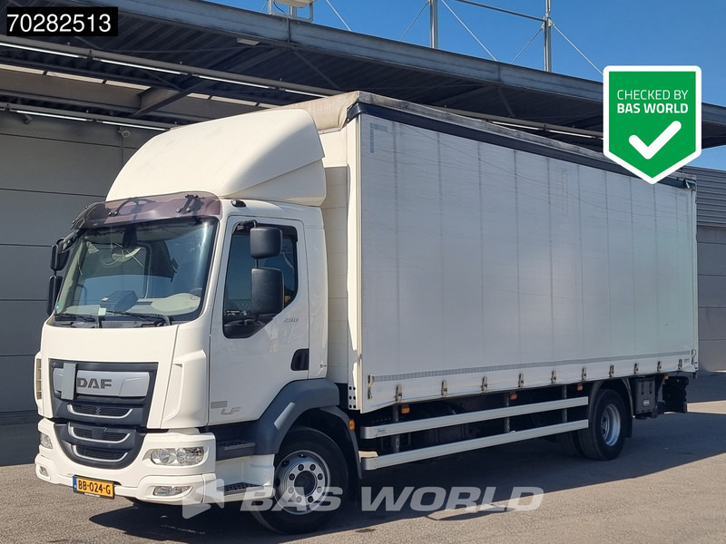 DAF LF 290 4X2 16tonner NL-Truck Sliding roof Ladebordwand Euro 6 - Tentinis sunkvežimis: foto 1 DAF LF 290 4X2 16tonner NL-Truck Sliding roof Ladebordwand Euro 6 - Tentinis sunkvežimis: foto 1