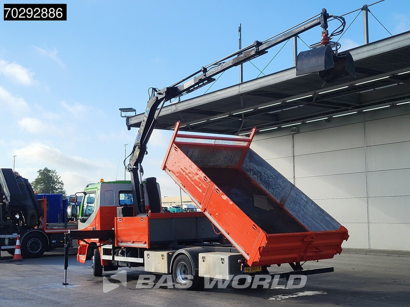 DAF LF45.210 LF 4X2 MKG HLK 66 Crane Kran 5m3 tipper Manual Euro 5 - Savivartis sunkvežimis, Sunkvežimis su kranu: foto 2 DAF LF45.210 LF 4X2 MKG HLK 66 Crane Kran 5m3 tipper Manual Euro 5 - Savivartis sunkvežimis, Sunkvežimis su kranu: foto 2