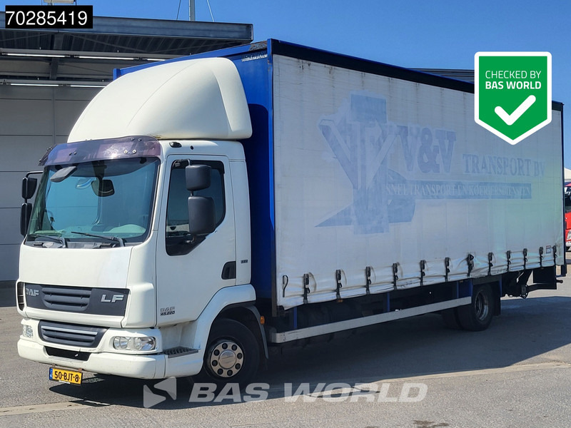 DAF LF45.220 LF 4X2 12tons NL-Truck 1500kg Ladebordwand Automatic EEV - Tentinis sunkvežimis: foto 1 DAF LF45.220 LF 4X2 12tons NL-Truck 1500kg Ladebordwand Automatic EEV - Tentinis sunkvežimis: foto 1