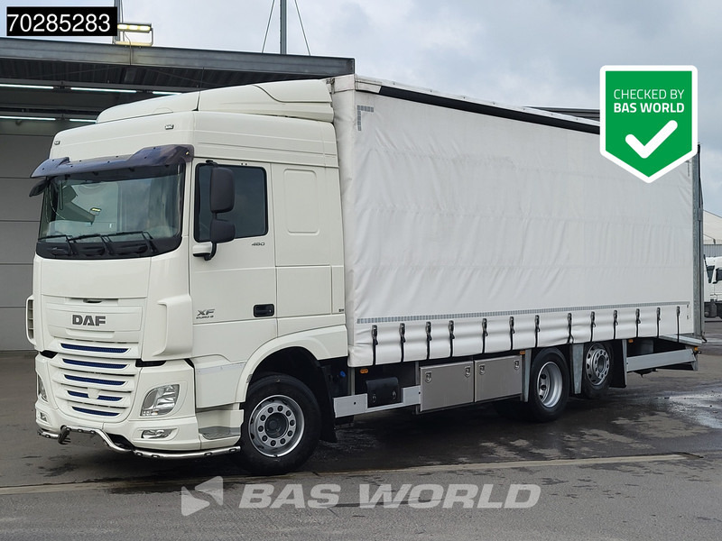 DAF XF 460 6X2 Machine Transporter hydraulic ramp Retarder Lift+Lenkasche Euro 6 - Autovežis sunkvežimis: foto 3 DAF XF 460 6X2 Machine Transporter hydraulic ramp Retarder Lift+Lenkasche Euro 6 - Autovežis sunkvežimis: foto 3