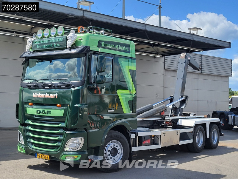 DAF XF 460 XF 6X2 NL-Truck VDL S-25-6400 Hooklift Liftaxle Manual Navi ACC Euro 6 - Hook-lift sunkvežimis: foto 3 DAF XF 460 XF 6X2 NL-Truck VDL S-25-6400 Hooklift Liftaxle Manual Navi ACC Euro 6 - Hook-lift sunkvežimis: foto 3
