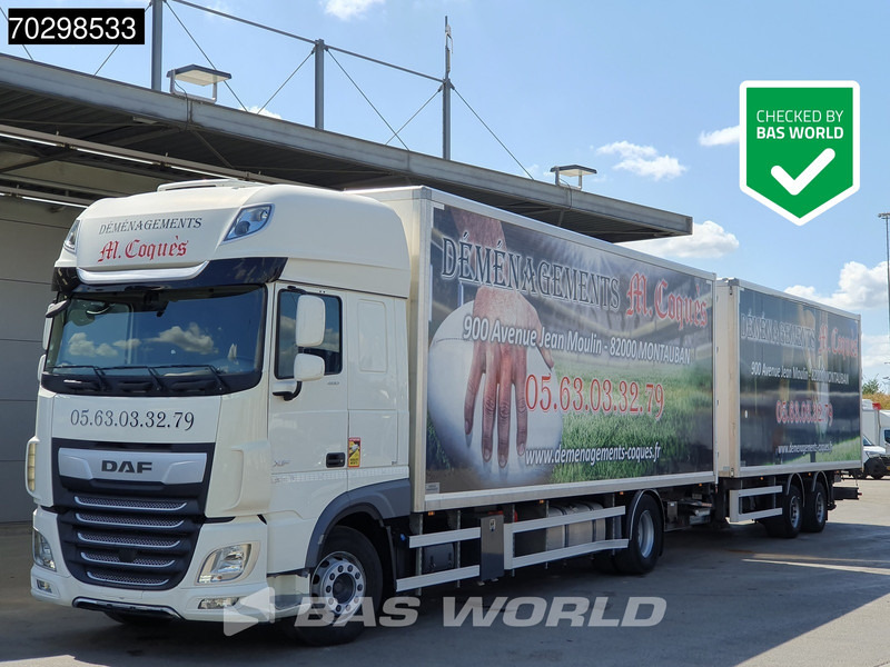 DAF XF 480 4X2 NL Combi 1500kg Ladebordwand Retarder Standklima Automatic ACC Euro 6 - Furgonas sunkvežimis: foto 1 DAF XF 480 4X2 NL Combi 1500kg Ladebordwand Retarder Standklima Automatic ACC Euro 6 - Furgonas sunkvežimis: foto 1