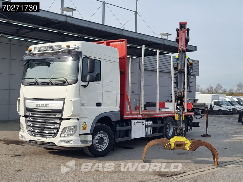 DAF XF 510 6X4 Jonsered Z-Crane SC ACC Retarder Euro 6 - Miškovežis, Sunkvežimis su kranu: foto 5 DAF XF 510 6X4 Jonsered Z-Crane SC ACC Retarder Euro 6 - Miškovežis, Sunkvežimis su kranu: foto 5
