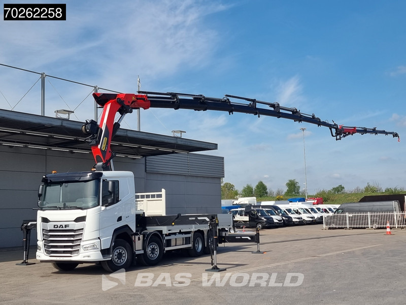 DAF XF 530 8X2 NEW Palfinger PK580 TEC Kran Crane Fly-Jib Winch Lift+Lenkasche Retarder - Platforminis/ Bortinis sunkvežimis, Sunkvežimis su kranu: foto 2 DAF XF 530 8X2 NEW Palfinger PK580 TEC Kran Crane Fly-Jib Winch Lift+Lenkasche Retarder - Platforminis/ Bortinis sunkvežimis, Sunkvežimis su kranu: foto 2