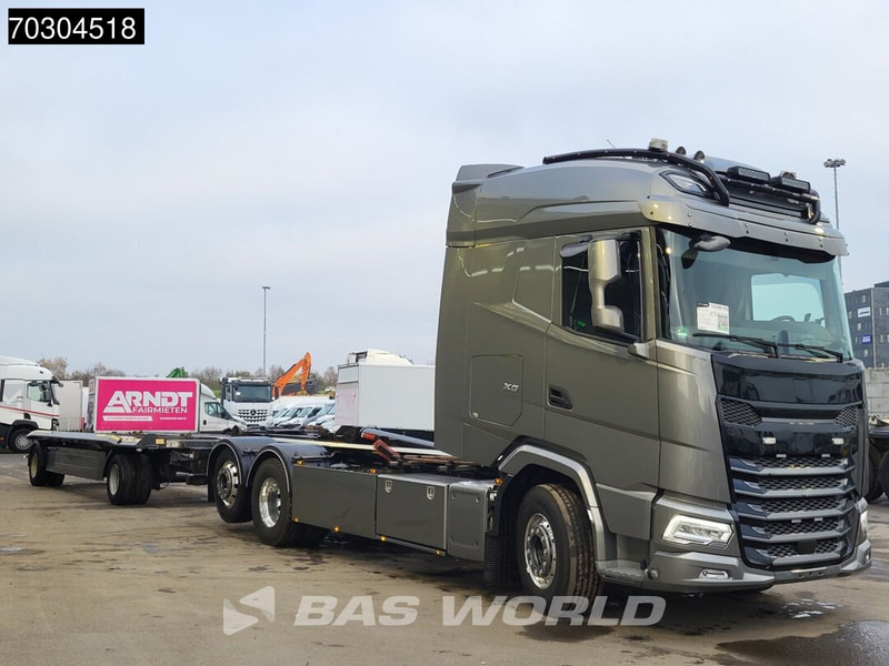 DAF XG 530 6X2 Combi HIAB Multilift ULT21S61-WMITF Lift + Steering Axle Retarder Euro 6 - Hook-lift sunkvežimis: foto 3 DAF XG 530 6X2 Combi HIAB Multilift ULT21S61-WMITF Lift + Steering Axle Retarder Euro 6 - Hook-lift sunkvežimis: foto 3