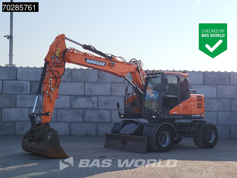 Doosan DX165W-5 DUTCH MACHINE - Ratinis ekskavatorius: foto 1 Doosan DX165W-5 DUTCH MACHINE - Ratinis ekskavatorius: foto 1